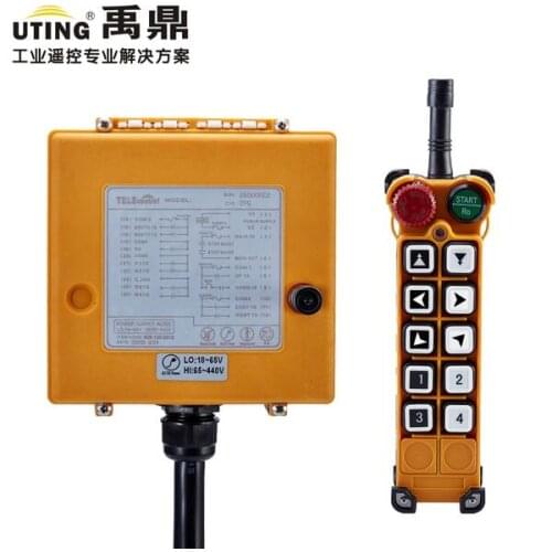 Telecontrol F26-B2 industrial radio remote control AC/DC universal wireless control for crane 1transmitter and 1receiver