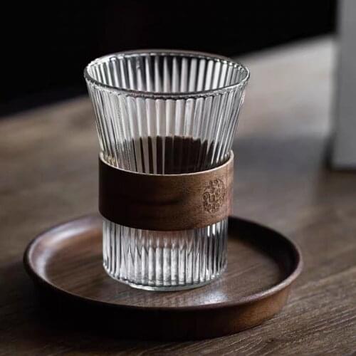 Mug High Temperature Resistant Hanging Ear Coffee Cup Special Glass Household WaterTea Milk Transparent INS Japanese Style Cups