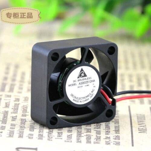 Original FOR Delta 2510 ASB02512HA 12V 0.06A 2 line 2.5cm projector cooling fan