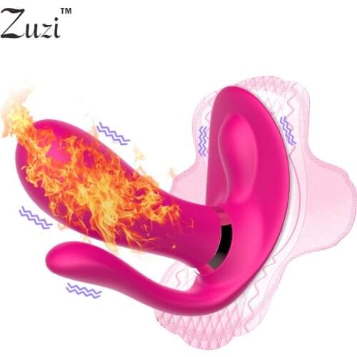 Wearable Butterfly Dildo Vibrator Adult Sex Toys for Women G Spot Clitoris Stimulator Wireless Remote Control Vibrator Panties