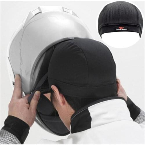 Casco moto Motorcycle Helmet Inner Cap Outdoor Sports Comfortable Cool Bike Liner Hat Moisture Wicking Cooling Quick-drying Hat