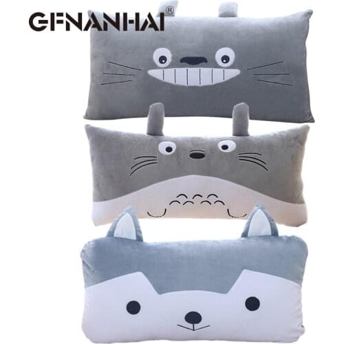 1pc 60cm kawaii Totoro corgi dog plush toy stuffed soft pp cotton animal plush pillow for nap kids children birthday gift