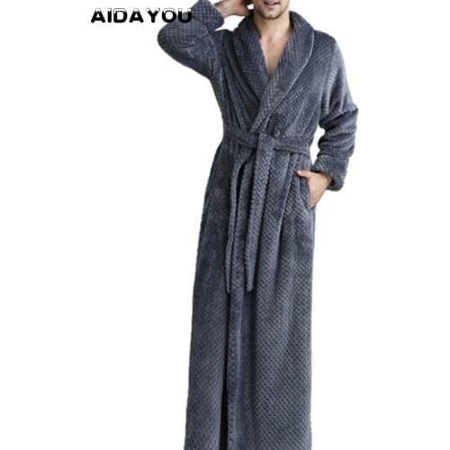 AIDAYOU Men's Terry Robes