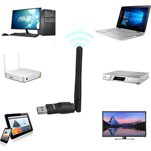 Wireless Wifi Network Adapter 150M Usb Network Card For Pc Laptop Wifi Receiver External Wi-Fi Dongle Antenna
