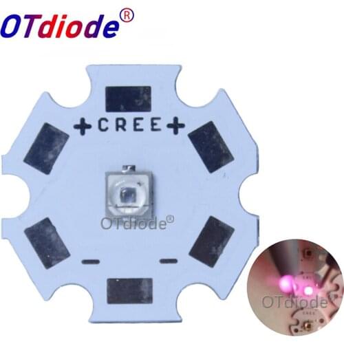 10-50pcs 3W 3535 Everlight Infrared IR 850NM 3-3.6V/1.5-1.7V High Power LED Diode Emitter 850nm 700mA with PCB