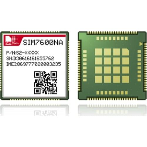 SIMCOM LTE CAT1 Module LCC+LGA package LTE-FDD B2/B4/B5/B12/B13/B14/B25/B26/B66/B71/B41 AT command compatible SIM7600 SIM7500