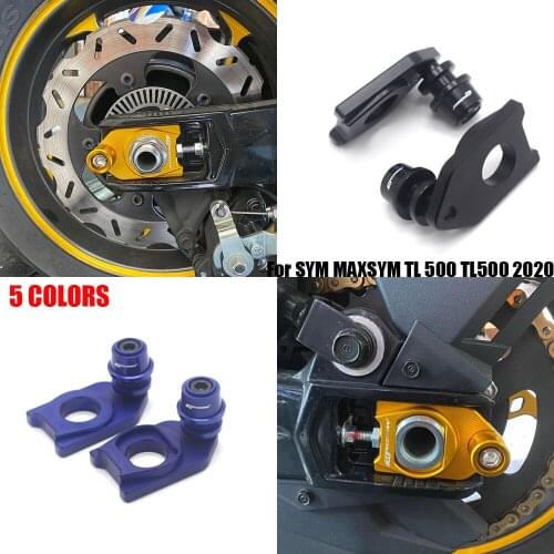 New Motorcycle For SYM MAXSYM TL 500 TL500 2020 Chain Adjustment Block Frame Swingarm Spools Sliders