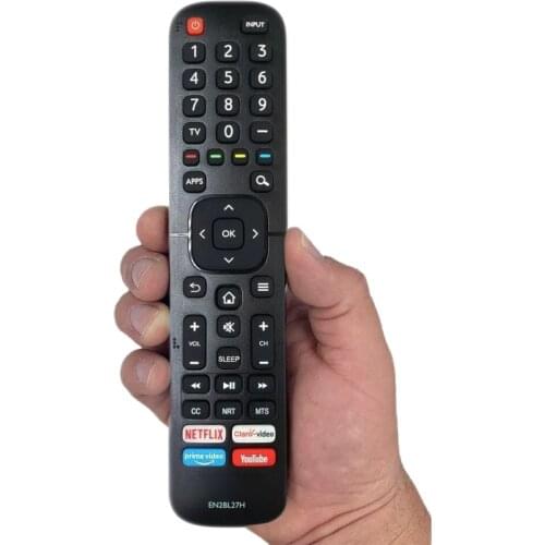 New Original EN2BL27H Remote Control For Hisense Smart TV with NETFLIX YouTube ClaroVideo Prime Video Apps 433 MHz REMOTO