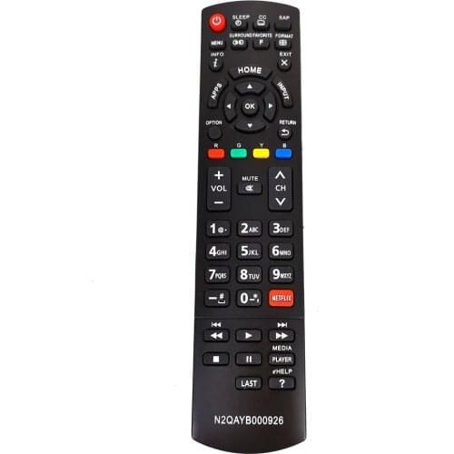 New Replacement N2QAYB000926 For Panasonic LCD HDTV Remote Control TC-50AS530U TC-50AS630U TC-50ASU534 Fernbedienung