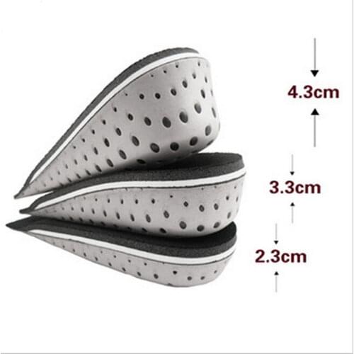 Half Insoles Shoe Inserts Cushion Pads Wholesale Women Men Unisex Memory Foam Increase Height High