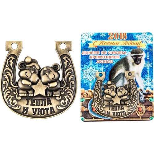 Horseshoe "thermal comfort" Creative Russian horseshoes. home & wedding decoration metal gift craft