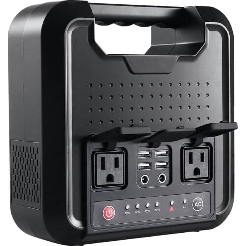 Portable Power Station Generator AC 110V 220V 220WH DC 54000mAh Power Bank Supply for Outdoor Camping Home Appliance Emergency