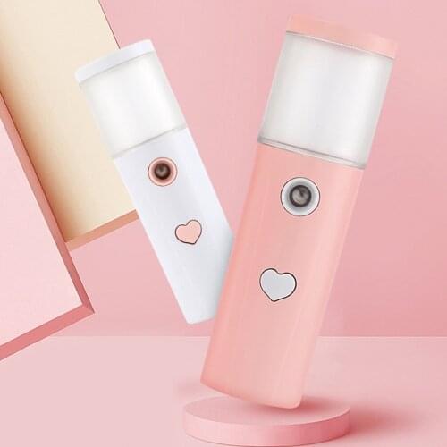 Portable Nano Facial Water Spray Cool Mist Sprayer 30ml Moisturizing Humidifier Moisturizing Skin Care Beauty Instruments