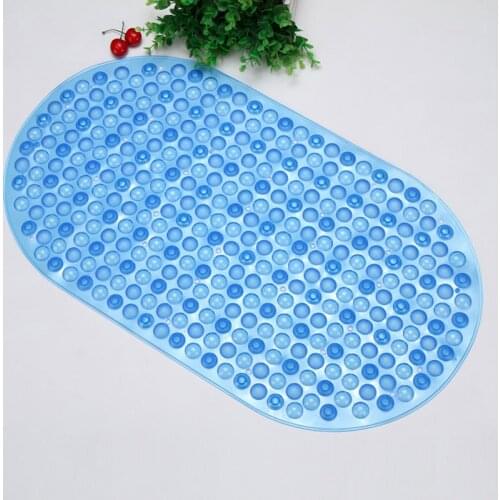 Anti-slip PVC Bath Mat Bathroom Safety Non-slip Suction Cups Carpet Bath Shower Floor Cushion Rug Bathmat Floor Mat 39*69cm