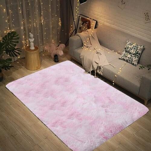 Bubble Kiss Fluffy Fur Rugs For Living Room Super Soft Carpets Bedroom Kid Room Shaggy Plush Rugs Machine Wash Customized Home