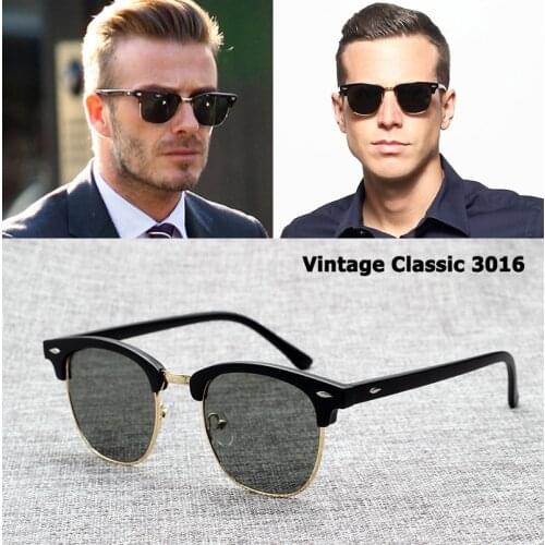 JackJad Vintage Classic 3016 Traveler Style Rivets Sunglasses Men Women UV400 Brand Design Retro Style Sun Glasses Oculos De Sol