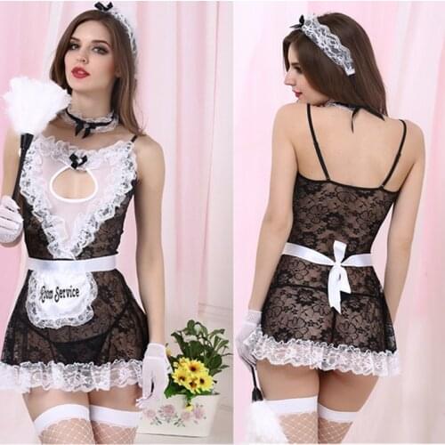 Women Sexy lingerie Doctor maid Costume Babydoll Erotic Lingerie sexy police uniformes estudiantes sex skirt kawaii
