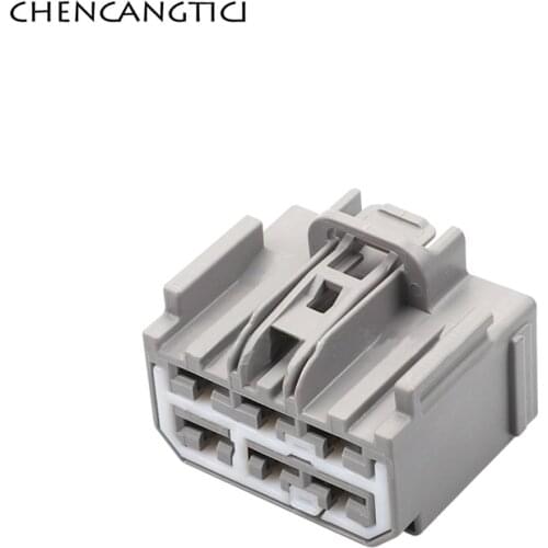 1 Set 6 Pin Way 6.3 MM Auto Electric Wiring Harness Plug Connector Cable Female Plastic Housing Socket 7283-3740-40