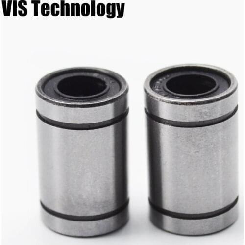 10pcs/lot LM8UU long type 8mm linear ball bearing CNC parts for 3D printer LM8UU