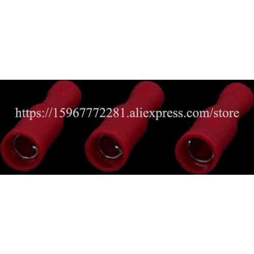 1000PCS FRD 2-156 FRD1.25-156 insulated Bullet disconnects Bullet head male female wiring plug quick connector