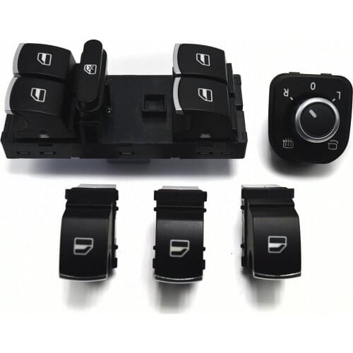 Free shpping 5PCS high quality car Switch for VW Golf MK5 6 Jetta MK5 Passat B6 Tiguan 5ND 959 565A 5ND 959 857 5ND 959 855