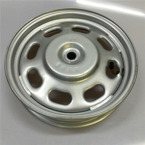 For GY650 GY680 Little Sheep Small Tortoise King Rear Wheel 10-inch Rim Steel Wheel Drum Scooter Accessories