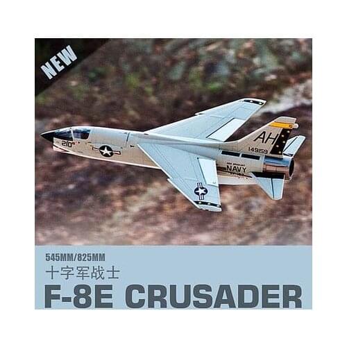 Freewing new plane 64mm F-8E CRUSADER rc jet toy