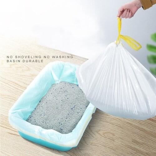 HOOPET Pets Cat Waste Bag 7 pcs Thicken Pet Dog Waste Bags Home Clean Garbage Durable Cleaning Waste Bag