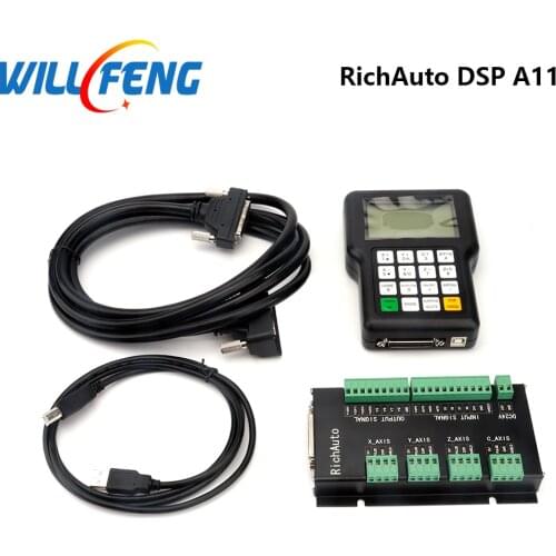 RichAuto DSP A11E CNC Controller 3 Axis Controller For CNC Router Machine