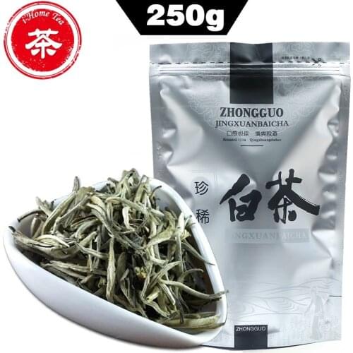 Top Chinese Tea White Tea 250g Silver Needle White Tea AAAAA Organic Bai Hao Yin Zhen Anti-old