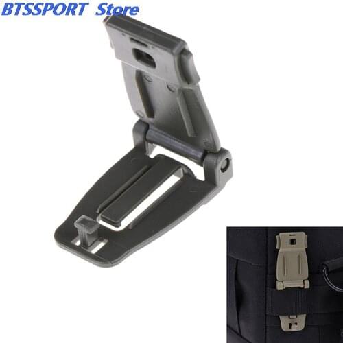 Molle Strap Buckle Tactical Backpack Bag Webbing Connect Clip Outdoor Camp Hike Mountain Climb Attachement Belt Mountaineer