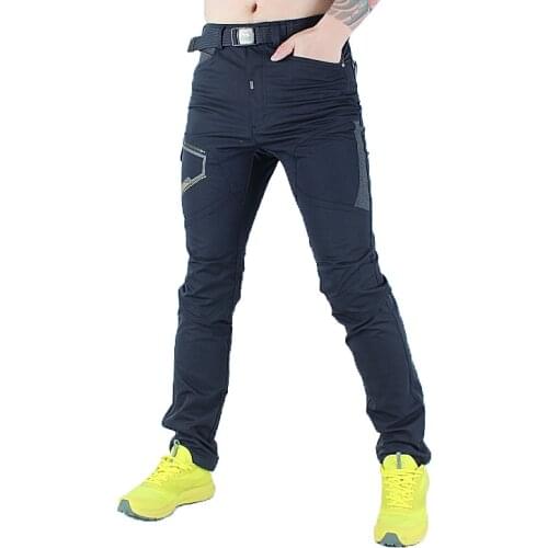 Men`s breathable windproof waterproof quick-dry hiking pants men`s spring autumn Camping Trekking cycling Elastic sports Pants