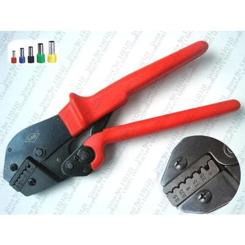 Wire end sleeves crimping plier AP-04WFL crimping range 0.5-4mm2