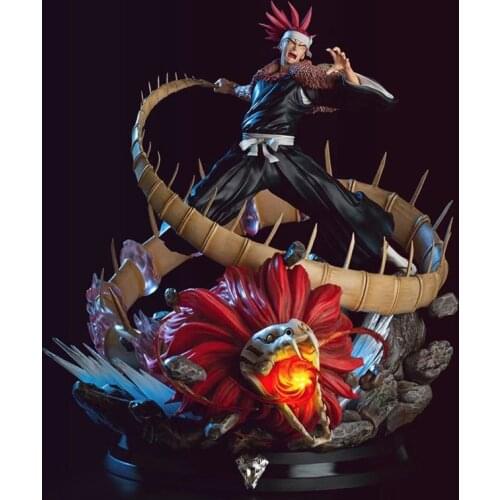 BLEACH GK Statue JZ-Studio Abarai Renji 31CM Limited Resin Action Figure Collection Model Toys F38