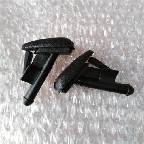 Gran oferta boquilla rociadora limpiaparabrisas de plástico de alta calidad 2 uds for BMW i8 car