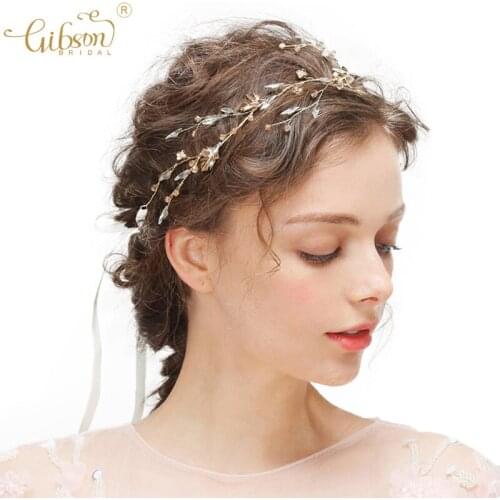 Wedding Princess Girl Crystal Headbands Charming Maple Leaf Bridesmaid Hair Vine Bridal Jewelry Party Prom Dress Hair accessory