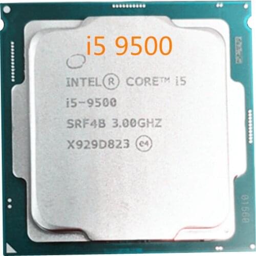 Intel Core i5 9500 3.0G CPU i5-9500 socket LGA1151 14nm six-core CPU free shipping