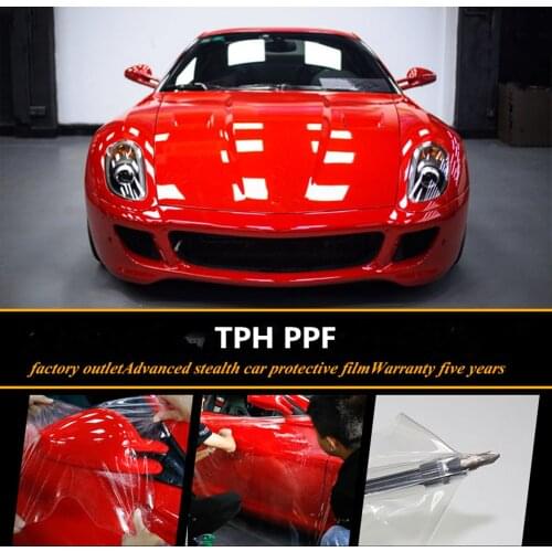 100% SUNICE Clear PPF Car Paint Protection Film for Car Wrap Film Scratch Proof Anti-yellow Waterproof Vinyl Wrap PU Vinyl Paper