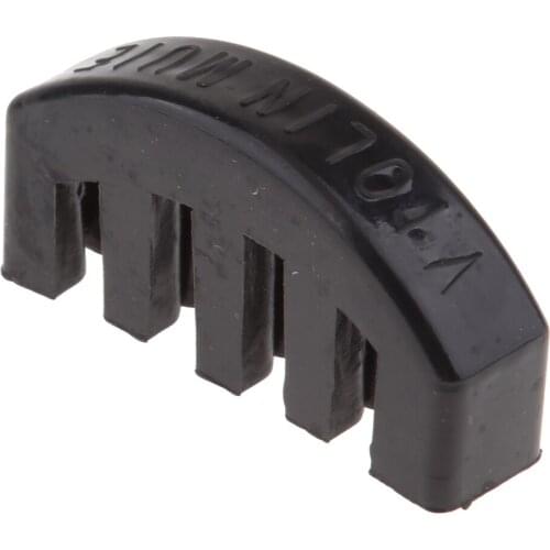 Rubber Violin Practice Mute - Soft Rubber,Violin Practice Silencer for Musician