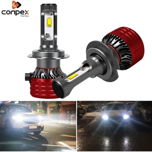 Conpex 6400LM High Low Beam hb3 h7 led canbus car headlight bulbs led H1 H11 H3 9005 HB3 9006 HB4 H4 9004 9007 9012 Auto bulbs