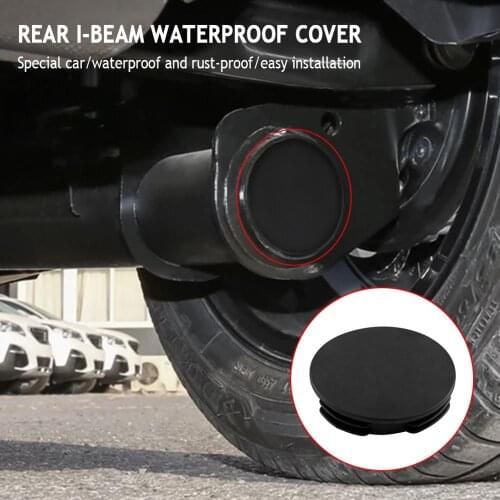 Rear I-Beam waterproof Decorative Cover Black for Mercedes Smart 453/451 NEW ABS Automotive Modification Accessories Car
