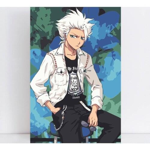 Painting by numbers art paint by number Anime Death grim Reaper paintings drawing coloring by numbers on canvas with frame numbe