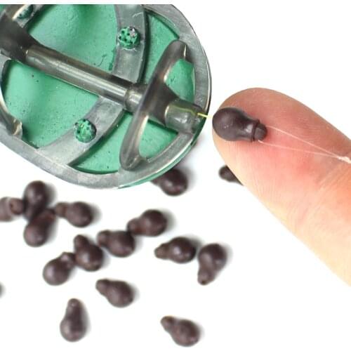 20PCS Carp Fishing Accessories Method Feeder Fishing Quick Change Bead Soft Super Small Helicopter Bead for Chod Rig Tackle Tool