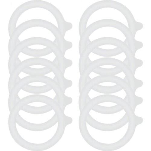 20 Pcs Silicone Replacement Gasket Seals,Airtight Silicone Gasket Sealing Rings,Fits Regular Mouth Canning Jars