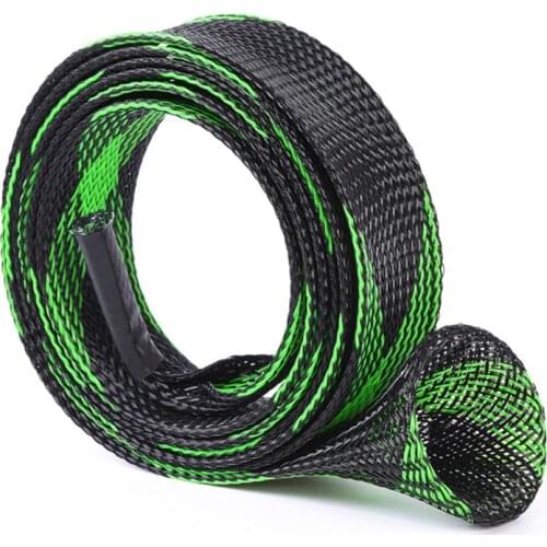 6Pcs Rod Sock Fishing Rod Sleeve Cover Braided Mesh Protector Pole Gloves Sea Fishing Tools Ouneed Accessories with Lanyard