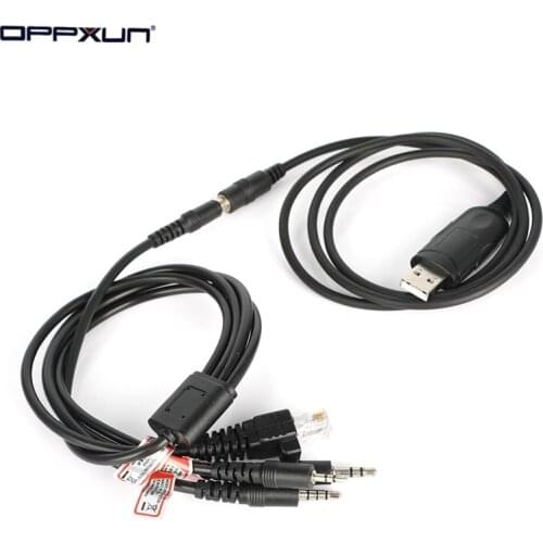 8 In 1 8in1 K A M Y I H Plug Pin Programming Cable for PUXING BaoFeng UV 5R Wouxun Kenwod HYT WEIERWEI Motorola Car Mobile Radio