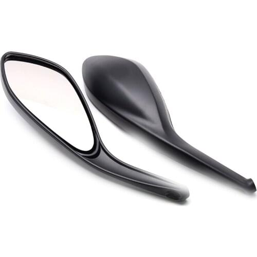 Black Motorcycle Side Mirrors For DUCATI MONSTER 696 795 796 1100 2008-2015