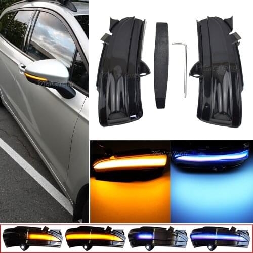 Dynamic Blinker For FORD MONDEO MK5 2014-2019 MK V 5 LED Turn Signal Light Side Lamp 2015 2016 2017 2018 MK V 5