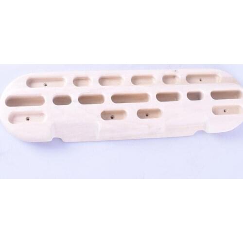 Rock Climbing Board Wooden Climbing Fingerboard Rock Climbing Finger Training Board Wood Grips Indoor Rock Climbing Hangboard