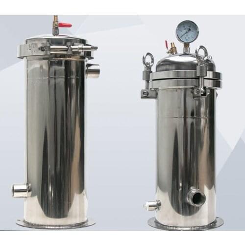 Bag Type Filter Stainless Steel Large Flow Bag Filter Gasoline Diesel Precision Filter Assembly Tanker General Pre-filter